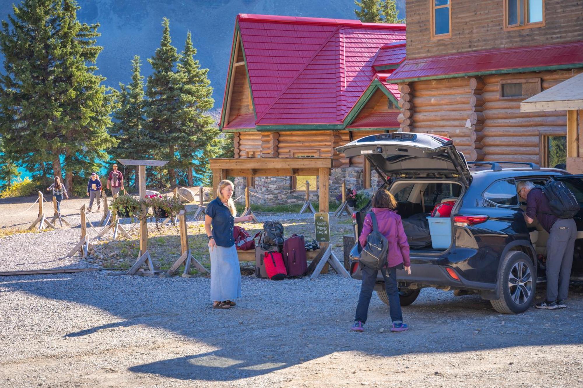 The Lodge At Bow Lake Lake Louise Esterno foto