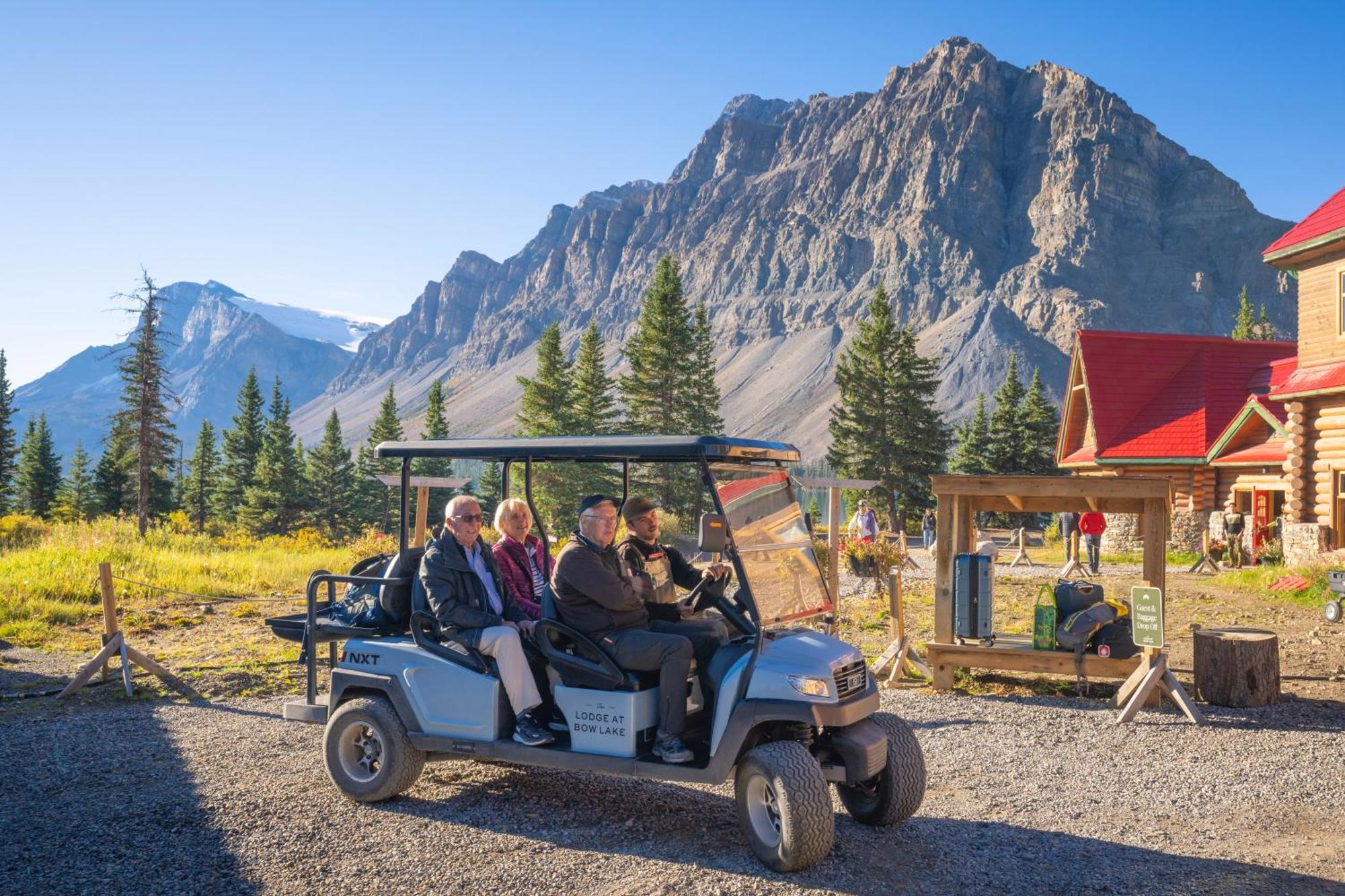 The Lodge At Bow Lake Lake Louise Esterno foto