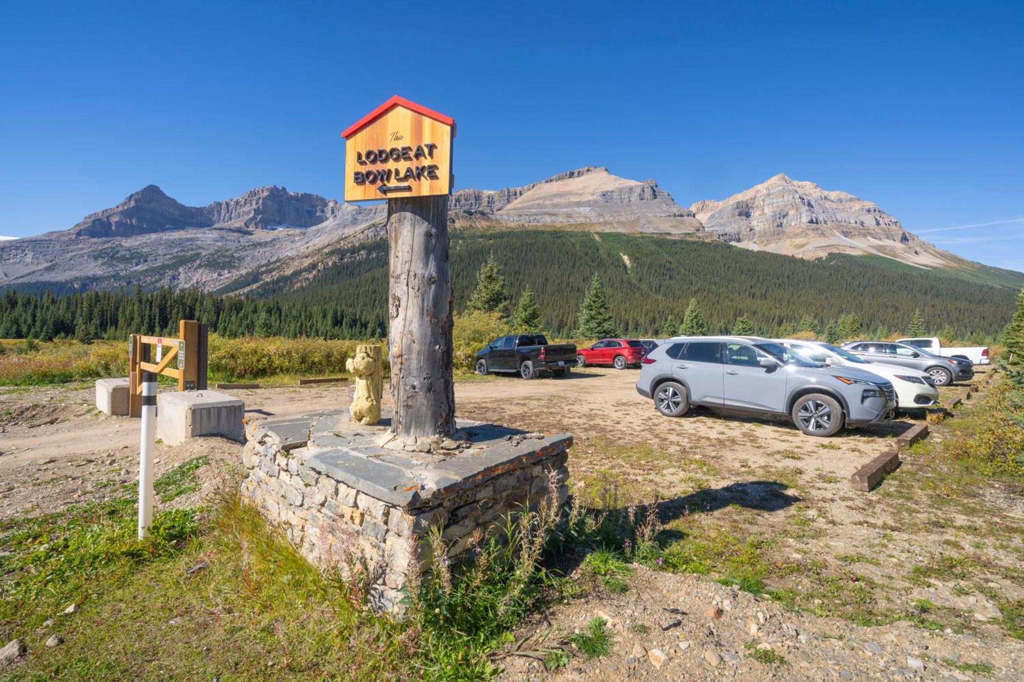 The Lodge At Bow Lake Lake Louise Esterno foto