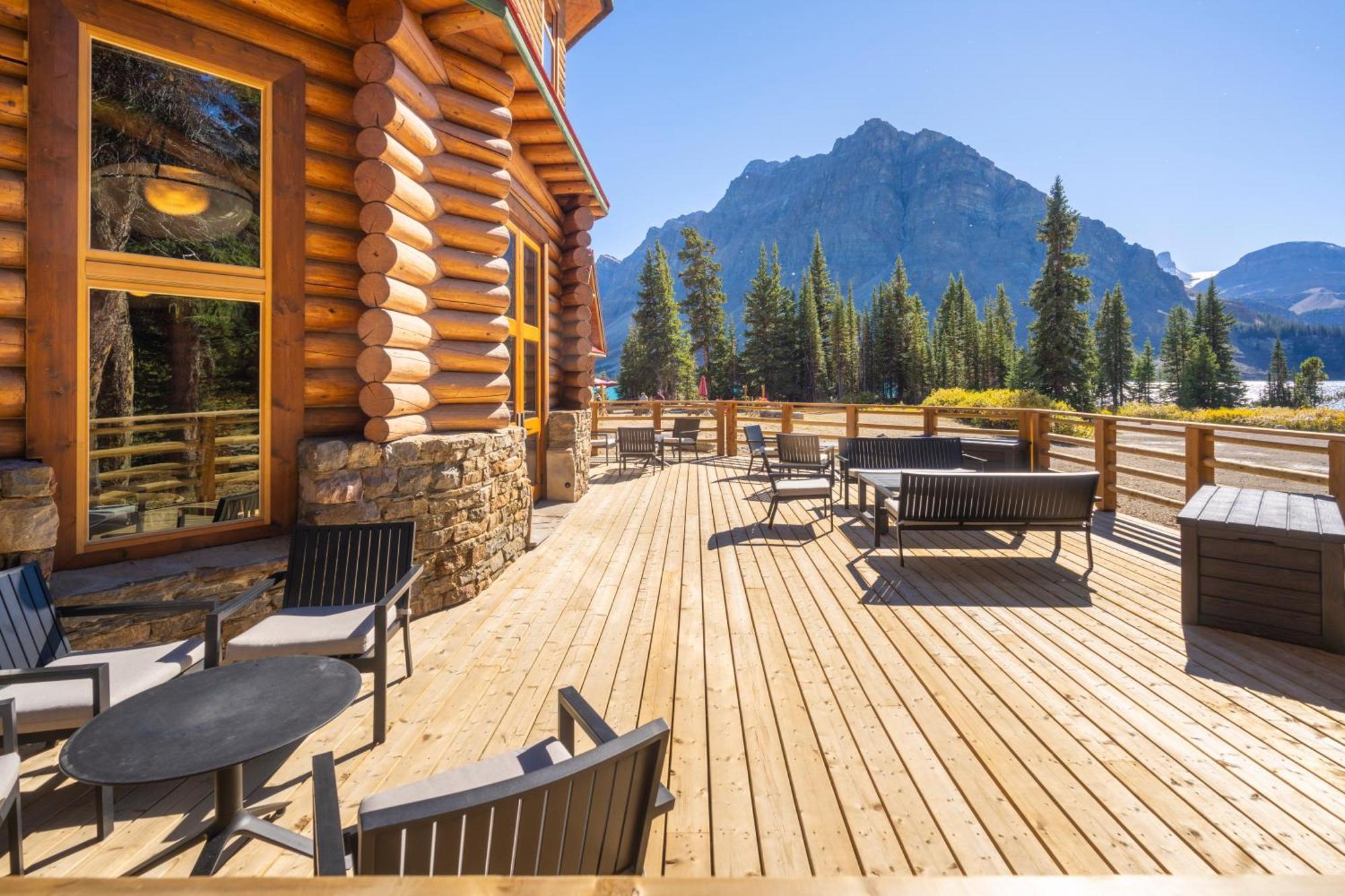 The Lodge At Bow Lake Lake Louise Esterno foto