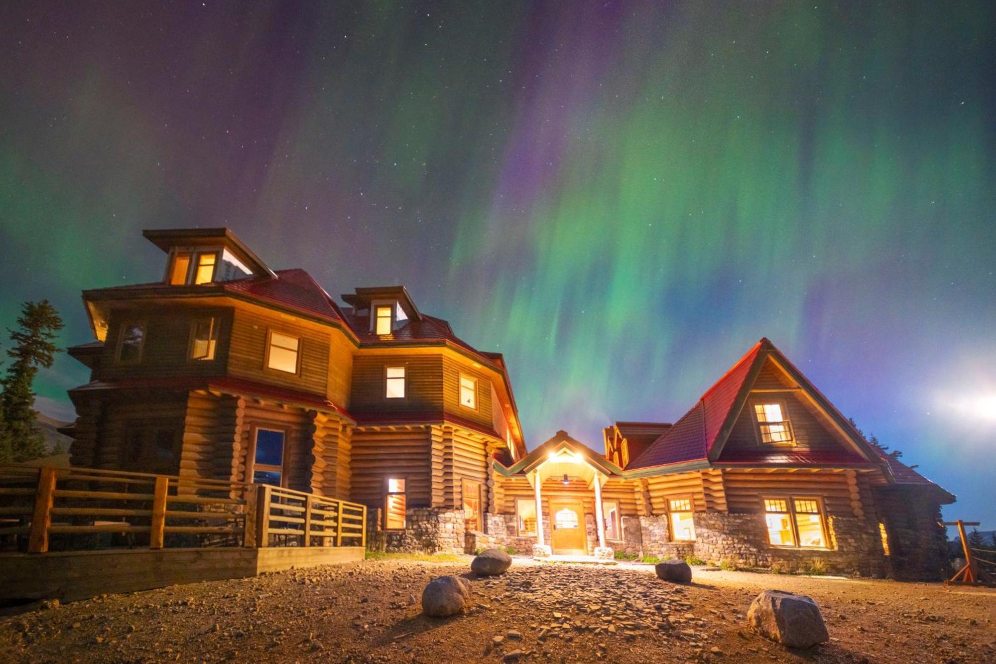 The Lodge At Bow Lake Lake Louise Esterno foto