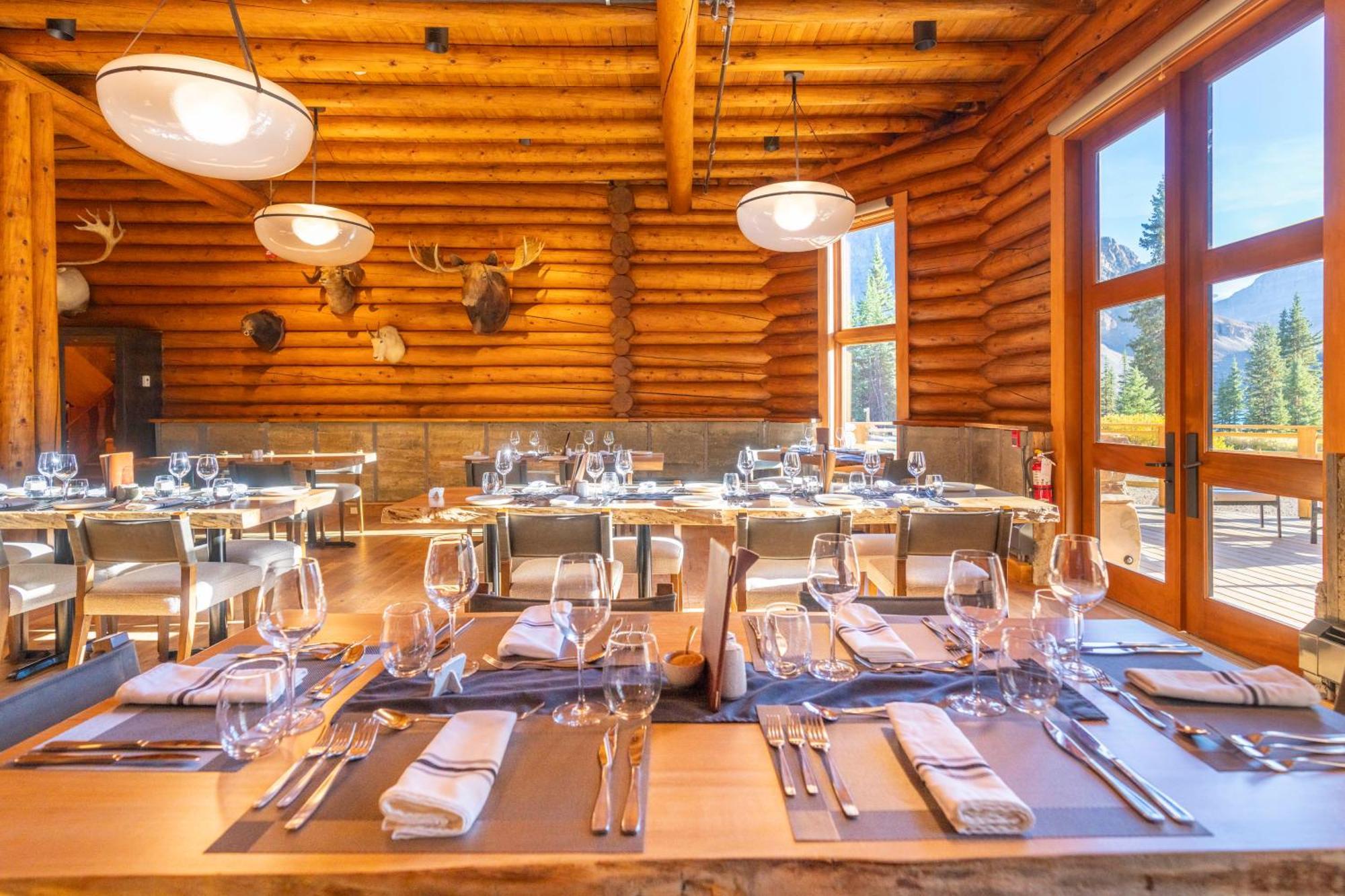 The Lodge At Bow Lake Lake Louise Esterno foto